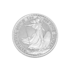 moeda Britannia com uma edição especial de 2017