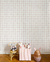 Papel Pied De Poule Rosa - comprar online