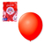 Pacote com 50 Unidade Balões PicPic Redondos Lisos Vermelhos 9'', GRANFESTA