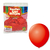 Pacote com 50 Unidades Balão 7 Liso Vermelho Quente, SÃO ROQUE