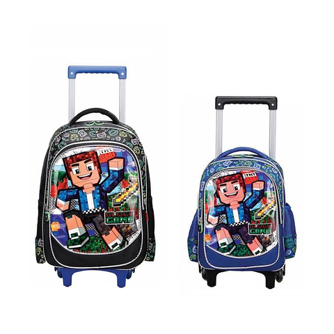 MOCHILA 2 ALÇAS INFANTIL MASC.OS AVENTUREIROS LUCCAS NETO AV2402J CLIO