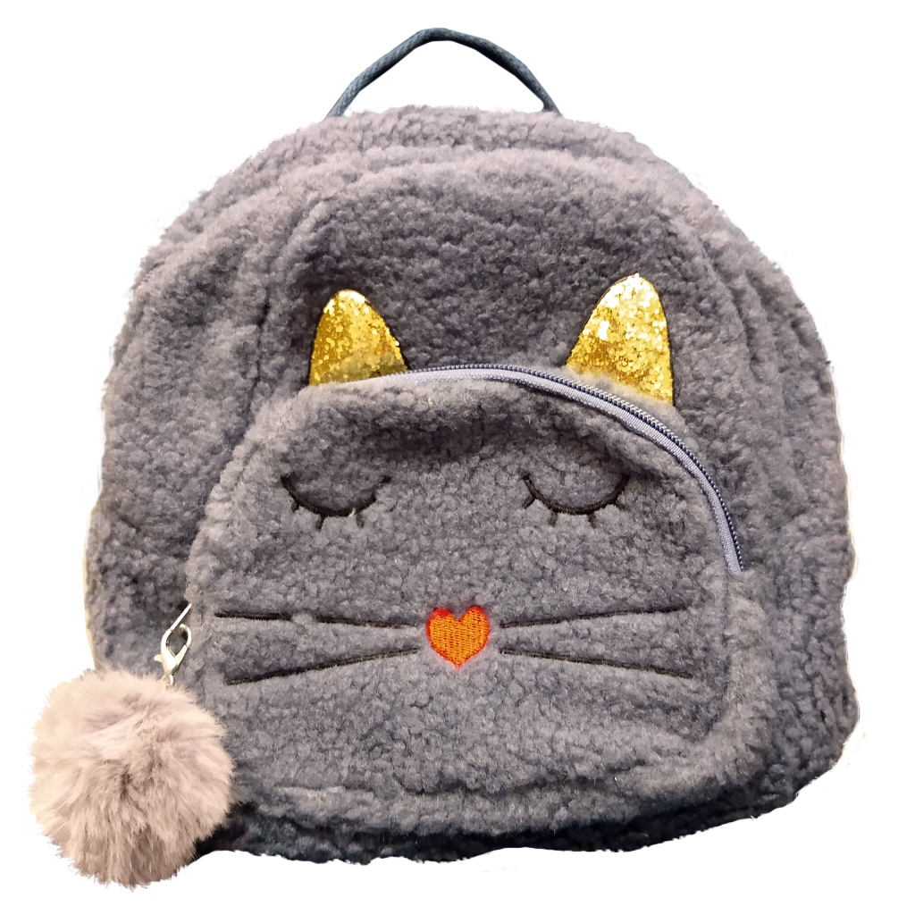 Mochila Com Orelhas Gatinho