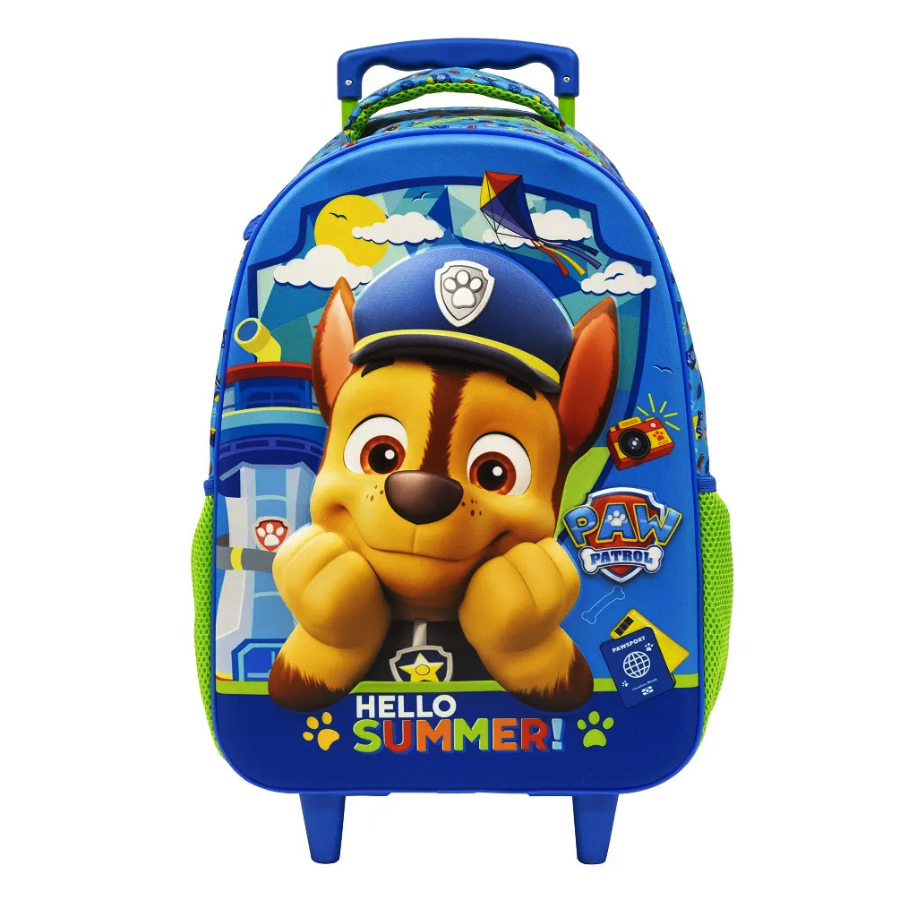 Mochila Com Rodinha Infantil Paw Patrol XERYUS