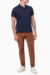 Polo Calvin Klein Regular Marinho - comprar online