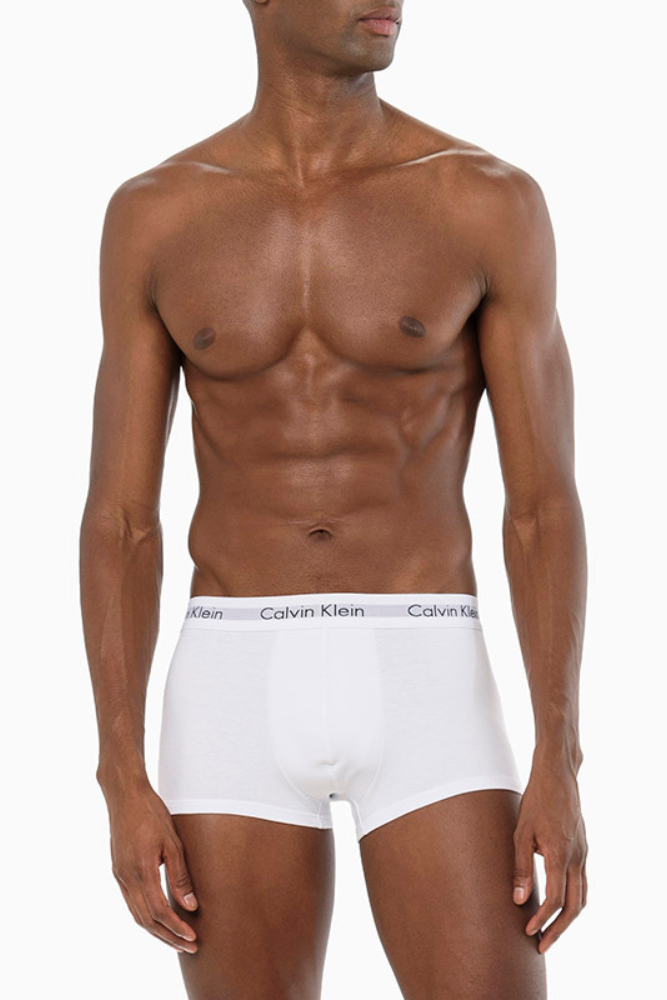 Kit 2 Cuecas Boxer Low Rise Trunk Calvin Klein - Compre Online