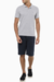 Polo Slim Calvin Klein Mescla Cinza - comprar online