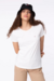 Camiseta Feminina Básica Tommy Jeans Branca