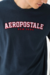 Camiseta Aeropostale Bordada Marinho - comprar online