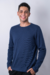 Blusa Tricot Malha King Joe Azul