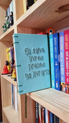 Planner Literário EU SALVO LIVROS PRESOS NAS LIVRARIAS