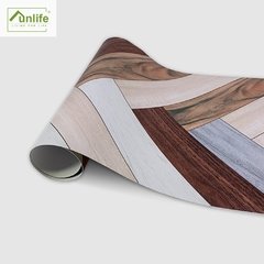 Imagem do Funlife®Adesivos chão de grão de madeira cinza, adesivos à prova d'água auto-adesivo antiderrapante fácil de limpar, decoração de cozinha e banheiro