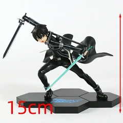 Fighting Climax Sword Art Online Figura PVC, Kazuto Kirito, modelo colecionável - loja online