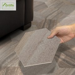 Funlife®Engrossar hexágono piso adesivos de parede auto-adesivo impermeável decoração da cozinha do banheiro anti-deslizamento adesivos à terra - loja online