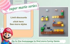 Super mario geladeira ímãs foto parede casa geladeiras decoração adesivo magnético conjunto cozinha casa decoração coleção presentes na internet