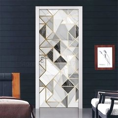 Papel de parede 3d com visão em pvc, para decoração de sala de estar, quarto, adesivo removível, poster de parede, mural de design para casa na internet