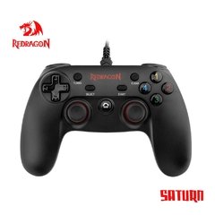 Redragon SATURN G807 Gamepad, Controlador de jogos para PC com fio, Joystick de vibração dupla, Saturno, para Windows PC,PS3,Playstation,Android