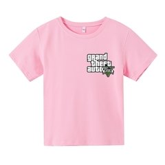 Imagem do gta 5 meninos verão t camisas legal gta5 meninas tshirt impressão colorida camiseta algodão t camisa