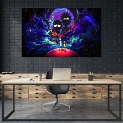 Clássico rick personagem anime arte da parede sarry céu dos desenhos animados cartaz impressão em tela pintura para sala de estar decoração casa sem moldura - Dr. Brauch