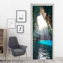 Papel de parede 3d com visão em pvc, para decoração de sala de estar, quarto, adesivo removível, poster de parede, mural de design para casa