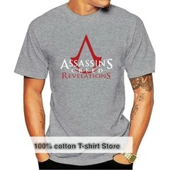 Imagem do Raro assasins creed revelações camisetas novas para homens S-5XL