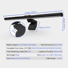 Lâmpada de led redragon beril para computador, lâmpada para mesa com brilho e iluminação para os olhos, com usb - comprar online