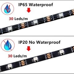 Ws2812b rgb led strip 5v 3 pinos endereçáveis led cabeçalhos pc para asus aura sync/msi mystic luz sincronização/gigabyte rgb fusão 2.0