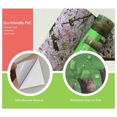 Papel de parede 3d com visão em pvc, para decoração de sala de estar, quarto, adesivo removível, poster de parede, mural de design para casa - loja online