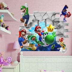 50x70cm 3d bonito dos desenhos animados papel de parede adesivos diy criativo decalque da parede móvel mural arte vinil legal decoração da sua casa - comprar online