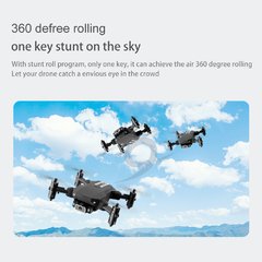 Mini rc drone com quatro hélices, drone com câmera 4k hd, fpv, wi-fi, modelo quadricóptero, selfie, profissional, dobrável, brinquedo de rc para meninos - loja online