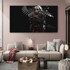 Pintura em tela de star wars pôster dos jedi, cavaleiro jedi, decoração para parede da casa do café, decoração nórdica, sala de estar, pintura de quadro - comprar online