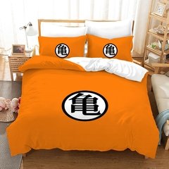 Likurb filho goku kakarotto saiyan duvet caso fronha conjunto de cama gêmeo rainha cheia rei tamanho para crianças menino meninas quarto