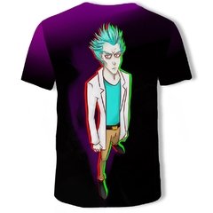 Camiseta com estampa moti, nova pintura a óleo, estilo verão, personalidade, impressão 3d, casal, camiseta de descompressão para cura - Dr. Brauch