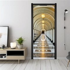 Papel de parede 3d com visão em pvc, para decoração de sala de estar, quarto, adesivo removível, poster de parede, mural de design para casa - loja online