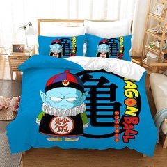 Likurb filho goku kakarotto saiyan duvet caso fronha conjunto de cama gêmeo rainha cheia rei tamanho para crianças menino meninas quarto - Dr. Brauch