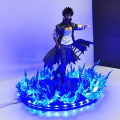 Imagem do Bonecos de anime de my hero academia, bonecos de pvc com cena de fogo azul dabi, 17cm boku no hero academia, estátua de dabi