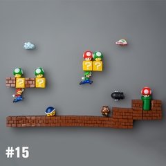 Super mario geladeira ímãs foto parede casa geladeiras decoração adesivo magnético conjunto cozinha casa decoração coleção presentes - comprar online