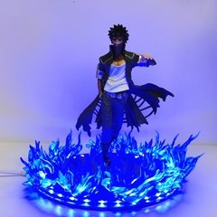 Bonecos de anime de my hero academia, bonecos de pvc com cena de fogo azul dabi, 17cm boku no hero academia, estátua de dabi na internet