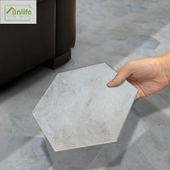 Funlife®Engrossar hexágono piso adesivos de parede auto-adesivo impermeável decoração da cozinha do banheiro anti-deslizamento adesivos à terra na internet