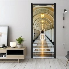 Papel de parede 3d com visão em pvc, para decoração de sala de estar, quarto, adesivo removível, poster de parede, mural de design para casa - comprar online