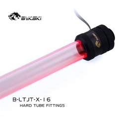 Bykski compressão de iluminação rgb, acessórios para resfriamento de água od14/od16mm com tubo rígido 5v3pin na internet