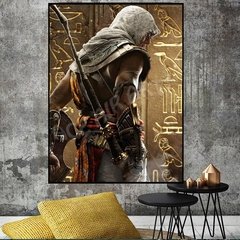 5d pintura de diamante mosaico arte cheia de strass kit de ponto cruz assassins creed artesanato presente decoração de casa