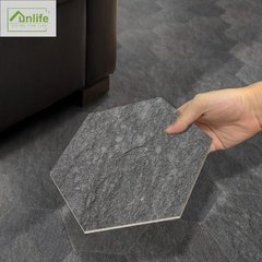 Imagem do Funlife®Engrossar hexágono piso adesivos de parede auto-adesivo impermeável decoração da cozinha do banheiro anti-deslizamento adesivos à terra