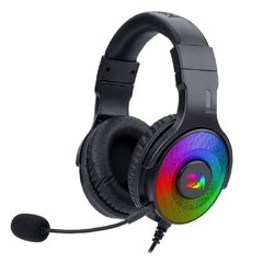 Redragon-fone de ouvido pandora h350 rgb iluminado, fones de ouvido para jogos, com som surround usb 7.1, microfone - comprar online