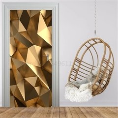 Papel de parede 3d com visão em pvc, para decoração de sala de estar, quarto, adesivo removível, poster de parede, mural de design para casa - Dr. Brauch