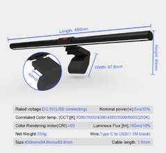 Imagem do Lâmpada de led redragon beril para computador, lâmpada para mesa com brilho e iluminação para os olhos, com usb