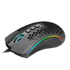 Redragon storm m808 usb com fio rgb gaming mouse 12400 dpi programável jogo ratos backlight ergonômico computador portátil