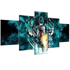 Pôsteres de arte de parede sem moldura, 5 peças, anime, super presente, quadros modernos, pintura hd, decoração de casa, decoração da sala de estar - comprar online