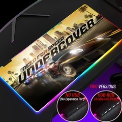 Imagem do Tapete de mesa personalizado do nfs da borda de travamento de mousepad dos acessórios do usb do porto do cubo 4 da almofada do rato do jogo da velocidade