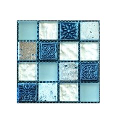 Papel de parede adesivo de mosaico 10cm, 20 peças, impermeável, adesivo de banheiro, cozinha, resistente à óleo - comprar online