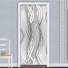 Imagem do Papel de parede 3d com visão em pvc, para decoração de sala de estar, quarto, adesivo removível, poster de parede, mural de design para casa